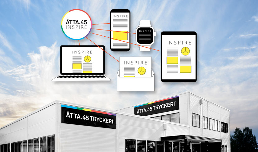 Åtta.45 Inspire Säljstöd sökes
