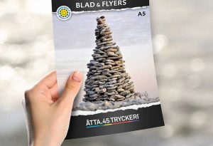 Åtta.45 Tryckeri Blad Fler Reklamblad