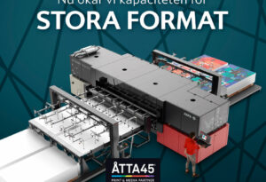 Åtta45 storformat display print media